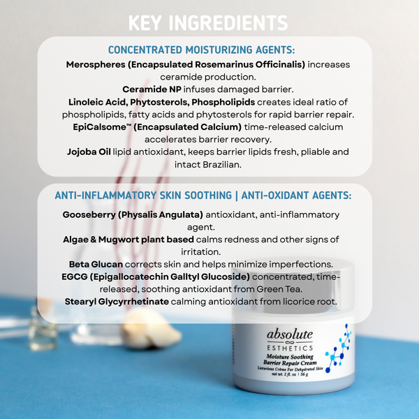 Moisture Soothing Barrier Repair Cream (Hydrating Skin Cream