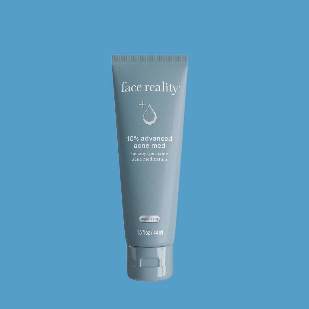 Face Reality 10% Advanced Acne Med Benzoyl Peroxide Acne Gel